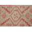 Tapis de couloir oriental géométrique discret Oushak noué à la main 2 x 12