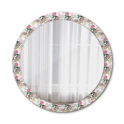 Huldar Glass Flat Wall Mirror
