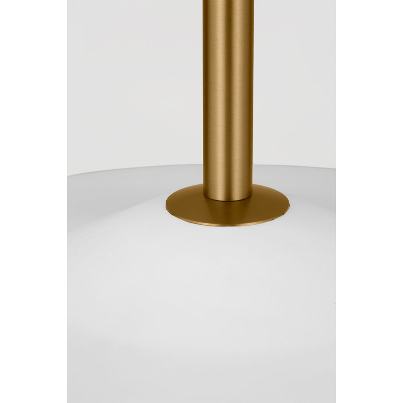 Endicott 16 Pendant, 9.75" H x 16" W x 16" D