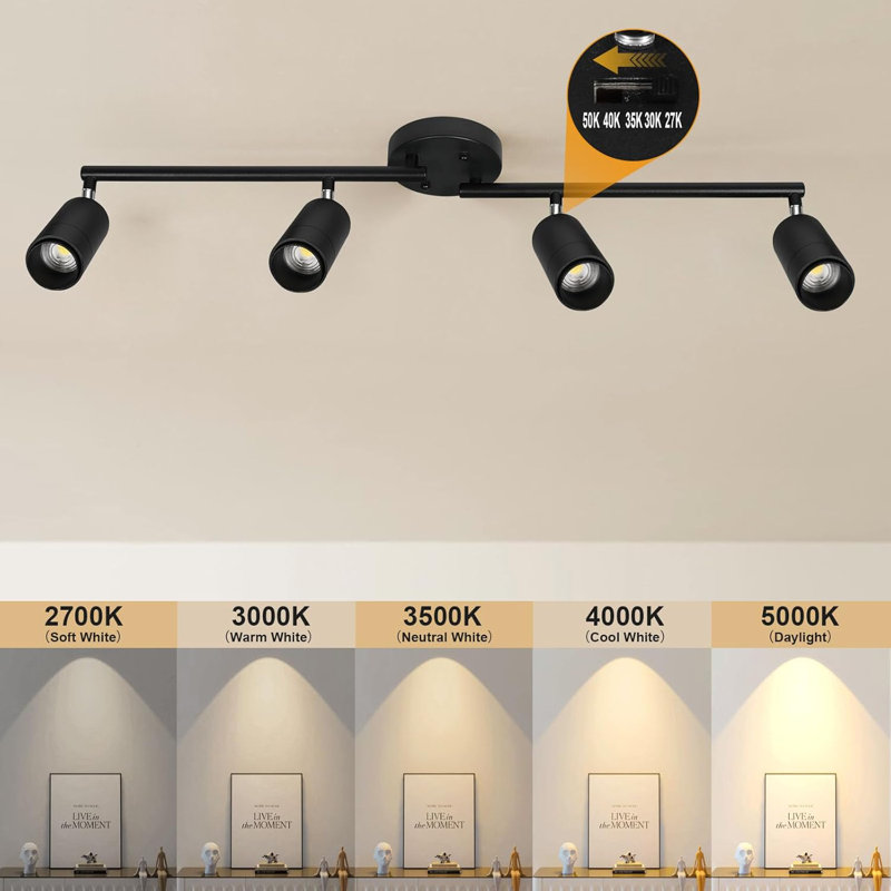LED Track Lighting Kit 4 Lights