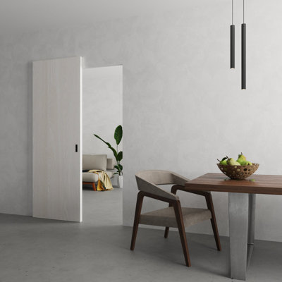 Grange cachée | Basique 3001 | Portes en placage de bois | Ensemble coulissant magique Magic |