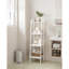 119.88cm H x 34cm W Ladder Bookcase