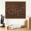 «Epic Graffiti» «Coffee I» par Jess Aiken, art mural sur toile-1511353461
