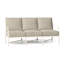 Canapé en aluminium Monaco - gris ardoise-70040645-70040642-93663387