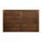 Transitional Rectangular Dining Table Wooden Frame Kitchen