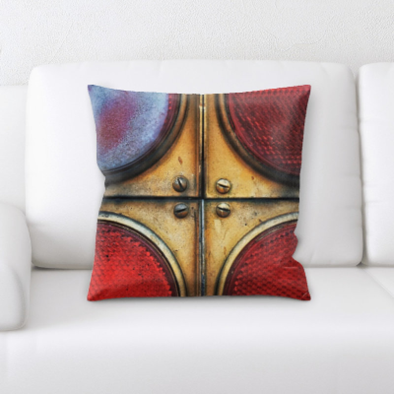 Microsuede Throw Pillow