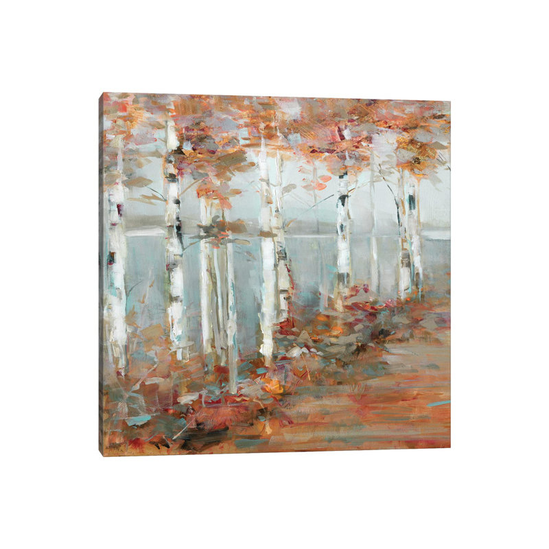 Birch Walk I- Gallery-Wrapped Canvas Giclée