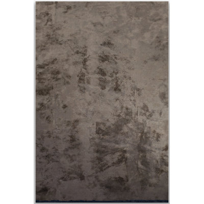Rapture Abstract Flatweave Mink Brown Area Rug