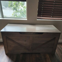 Aadrian 39.4'' W Storage Bench with Flip Top Blanket Chest Millwood Pines