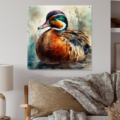 Magnificent_Male Duck IV - Duck Acrylic Wall Art Decor