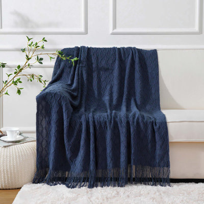  Jeté de canapé texturé et doux, 50 pi x 60 po Boho 