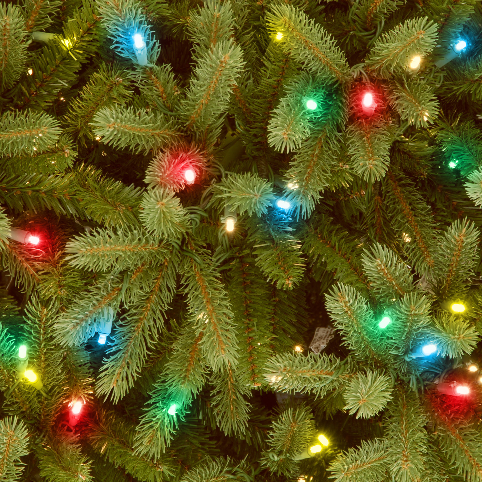 Pre-Lit Fir Christmas Tree, 9' H