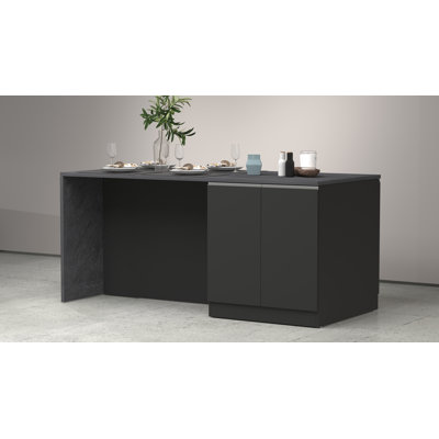 Sadrac Wood Kitchen Island