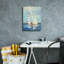 Art mural sur toile Breakwater Bay «Summer Regatta 3 Stripes» par Julia Purinton-906073399