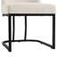 Chaises de salle à manger rembourrées H 19 po Jovone-36850200-36850204