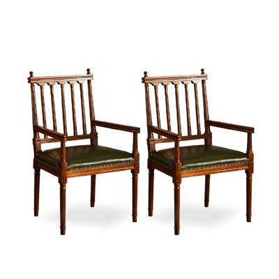 American Rustic Leather Seat Bag Armchair