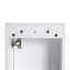 Bathroom Wall Cabinet, Soft Close Doors, Float Mounting Design,Glossy White,(KD-Packing)