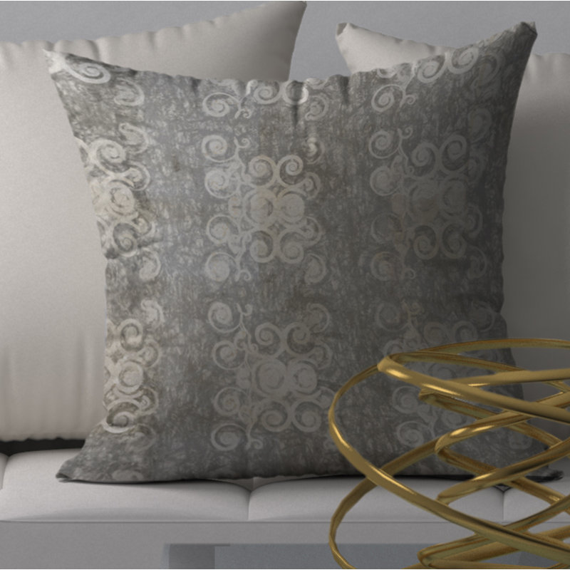 Housse et insert de coussin carré Shapely, 18" x 18"