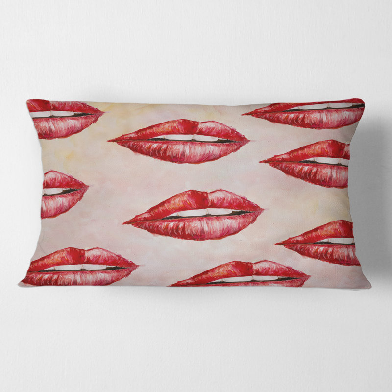 Housse et insert de coussin rectangulaire femme