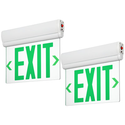Commercial Grade LED Emergency Exit Sign Light
