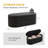 Storage Chenille Ottoman Bench Upholstered Fabric Storage Bench End Of Bed Stool With Safety Hinge For Bedroom, Living Room, Entryway, Closet(40-Inch, BLACK)-834841354