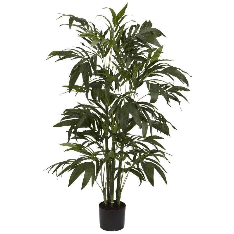 Arbre de bambou artificiel en pot, H 48 po x l 36 po x P 36 po / 230 feuilles