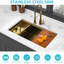 DEFFC-acfef Undermount Single Bowl Kitchen Sink