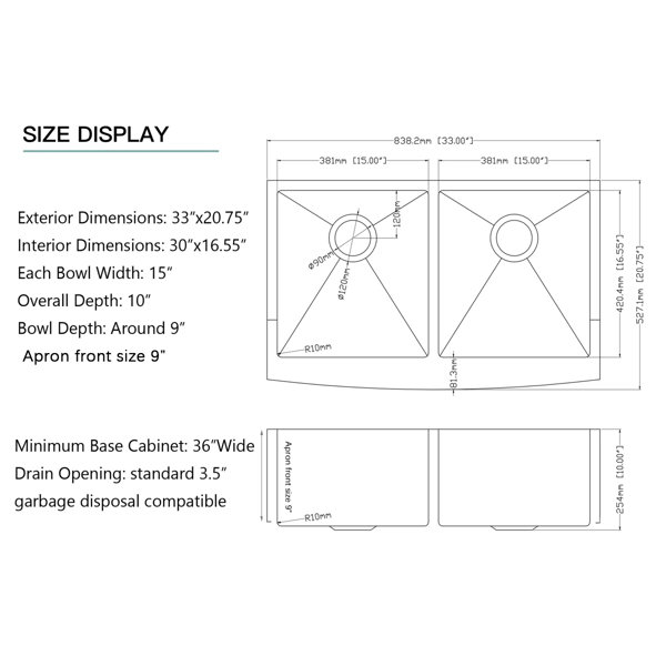 Product Dimensions