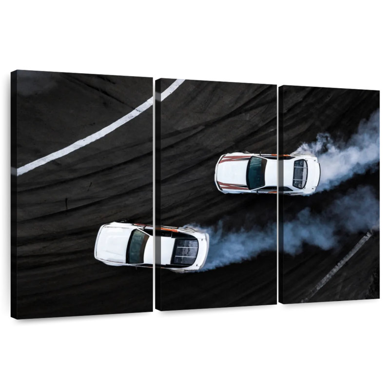Drag Racing, 20" H x 33" W