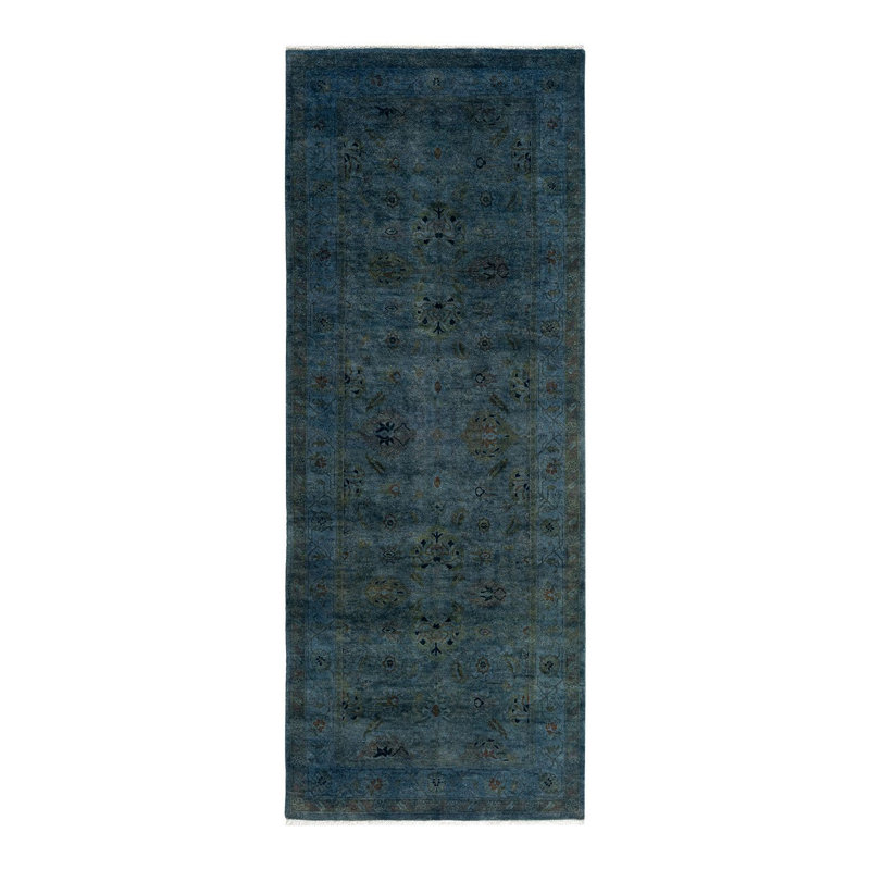 Tapis de couloir unique en laine 3 pi 1 po x 8 pi 4 po Wrecker