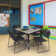 Kee Mobile Square Breakroom Table and Chair Set