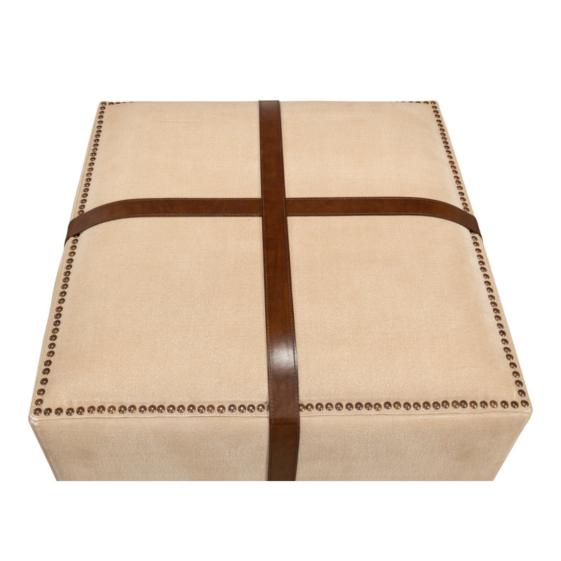 Strap Square Ottoman