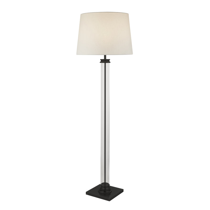 Nagy 156cm Traditional Floor Lamp, Black