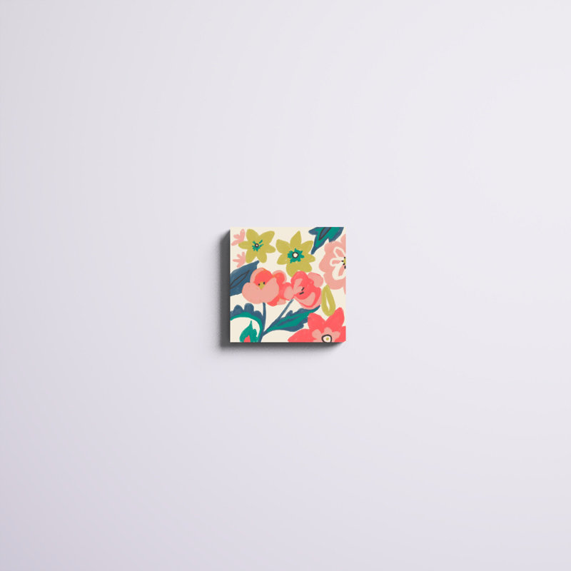 «Lyla Grace III», peinture sur toile, H 12 po x l 12 po
