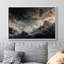 «Majestic Cloudscape Art», impression sur toile encadrée-216237089-216237091