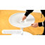 Table de salle à manger ronde, petite table de cuisine pour la salle à manger, salon et table de bistro-865196626-865454323