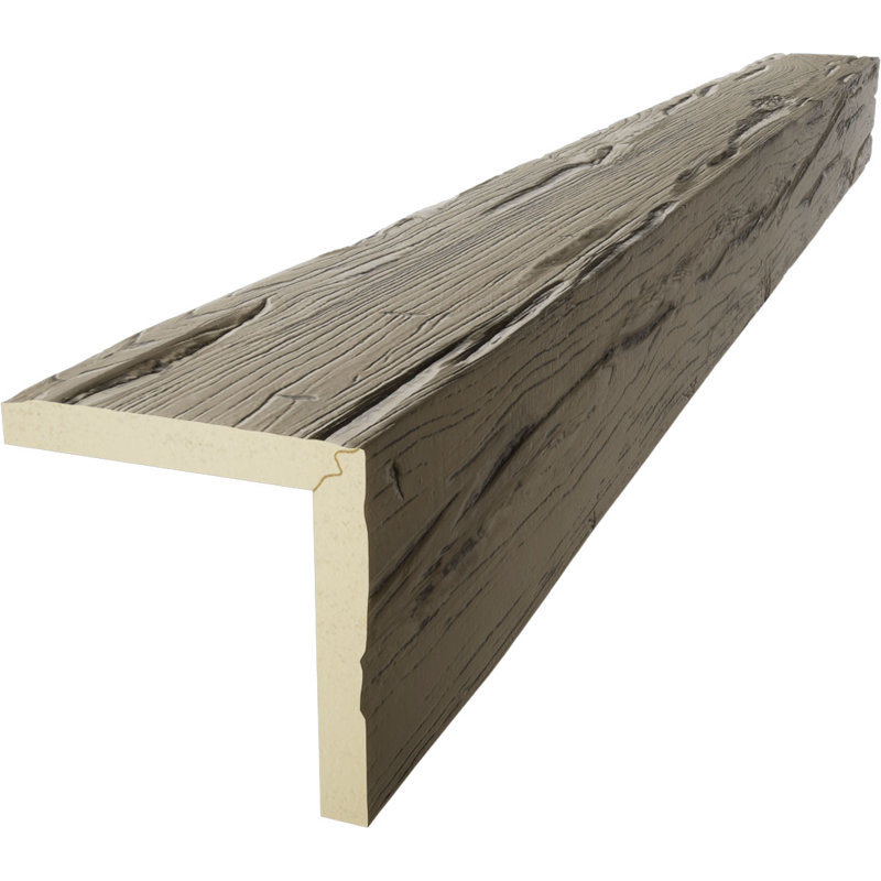 Toffee Faux Wood Beam 4"H x 8"W x 22'L
