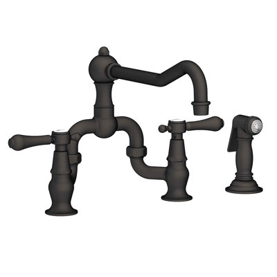 Chesterfield Bridge Faucet with Side Spray