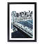 San Francisco Oakland Bay Bridge Abstract - Picture Frame Graphic Art Print-56864397-56864398