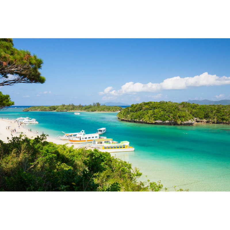Ishigaki Kabira Bay - Wrapped Canvas Print, 30cm H x 46cm W x 3.8cm D