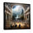 Black Floater Framed Canvas selected