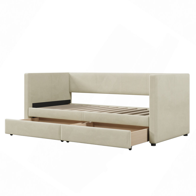 Lit de jour Deymar, Beige