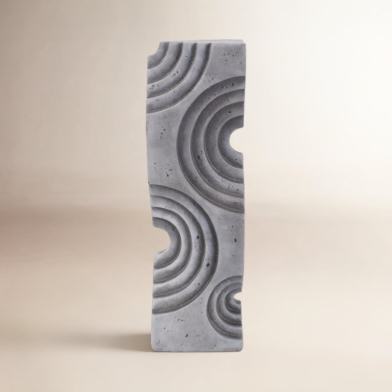 Kamber Abstract Figurines & Sculptures, 14'' H x 4.37'' W x 2.87'' D