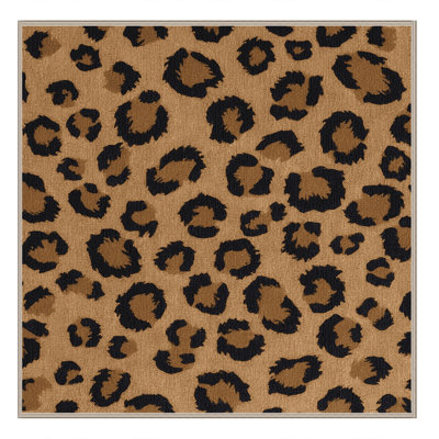  Washable African Leopard Big Cats Area Rug