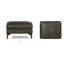 Repose-pieds rectangulaire en cuir véritable Essex-124827403