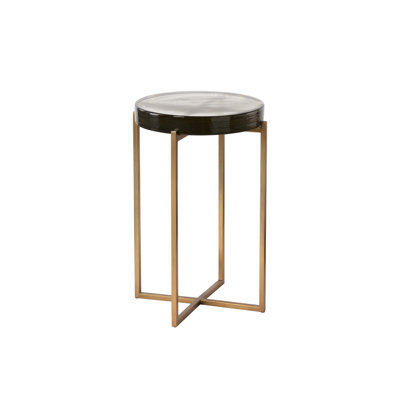 Sheena Glass End Table