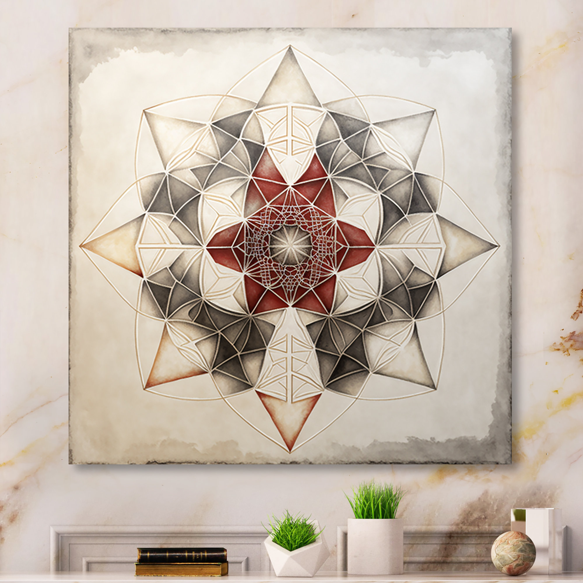 Geometry II - Woven Tapestry