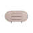 White Rustic Pine/Brass