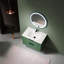 Meuble-lavabo flottant mural 30 po avec évier en céramique, design moderne pour le rangement et le style de la salle de bain-131636546