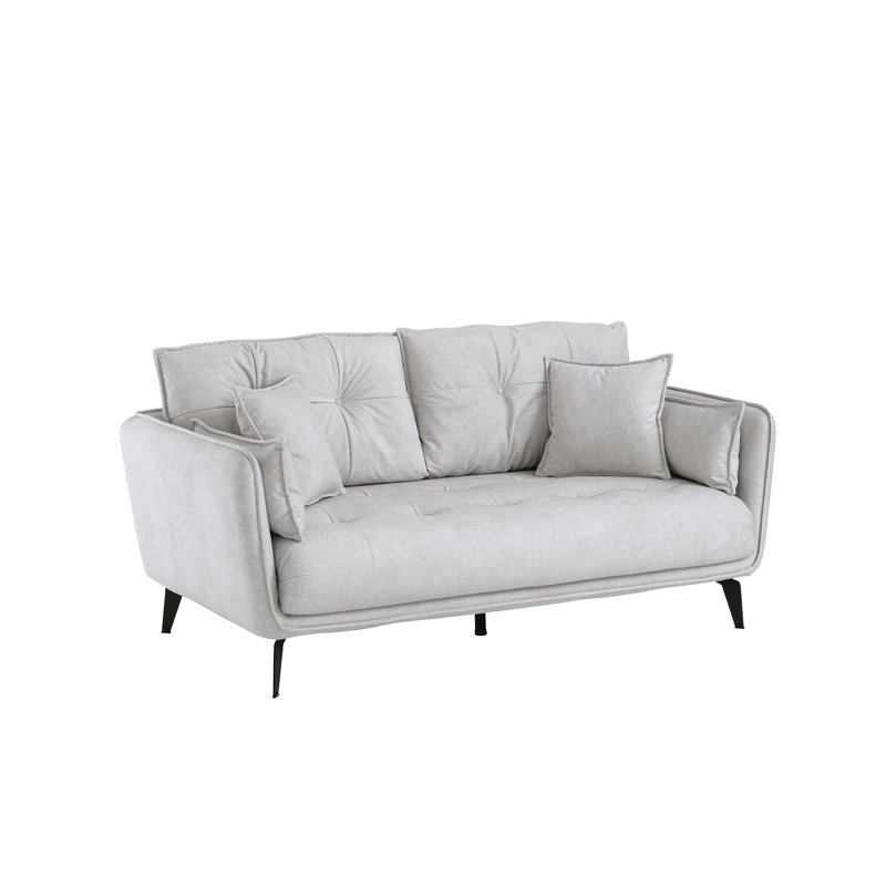 Lovica 2 Seater Sofa, Grey